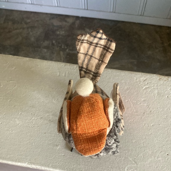 NWT Precious Chubby Fall Sweater Weather Decoration Bird w/ Metal Feet 🍁 - Picture 9 of 17